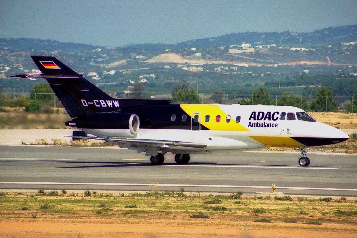 British Aerospace BAe-125-1000; representative family photograph, exact configuration may differ.