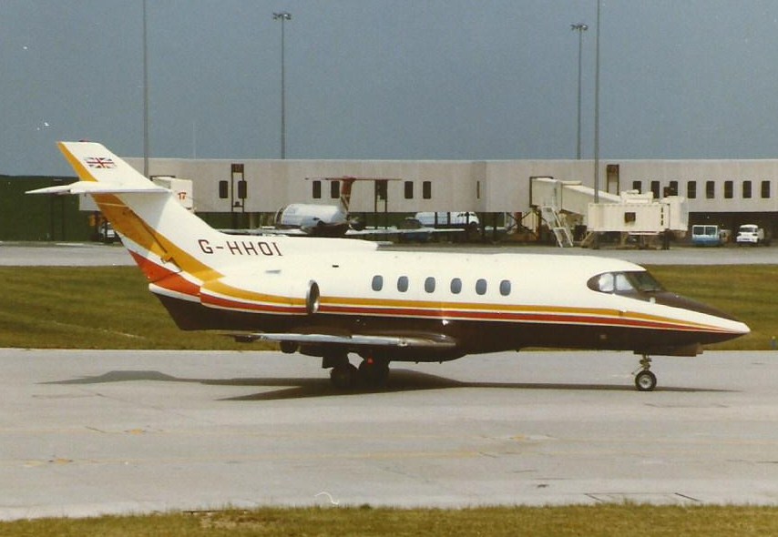 BIRMINGHAM 30 MAY 1984 BAE 125-700 G-HHOI Representative ICAO H25B family; configuration may differ.